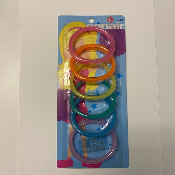 New 2005 Conair Glow in the Dark Jelly Bracelets - Picture 2 of 6
